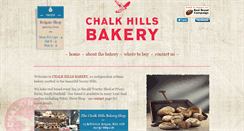 Desktop Screenshot of chalkhillsbakery.com